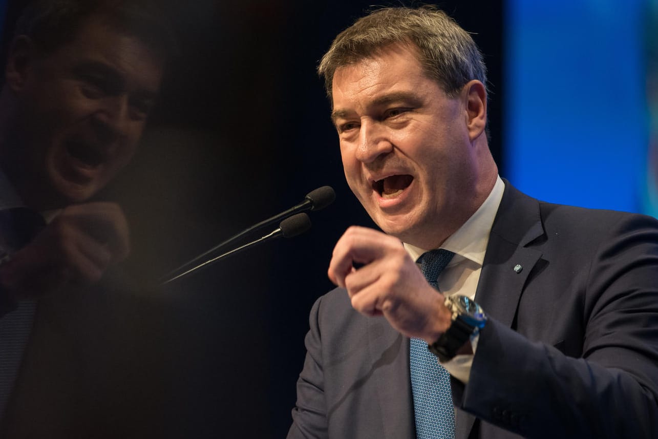 Markus Söder: Der künftige bayerische Ministerpräsident will seinem Vorbild Franz Josef Strauß folgen.
