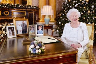 Königin Elizabeth II.: Zum 60. Mal nahm die Queen ihre Weihnachtsansprache auf.