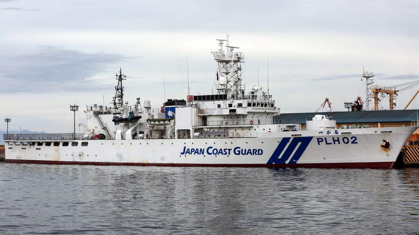 Die japanische Küstenwache entdeckte das Boot, mit den mutmaßlich aus Nordkorea stammenden Leichen