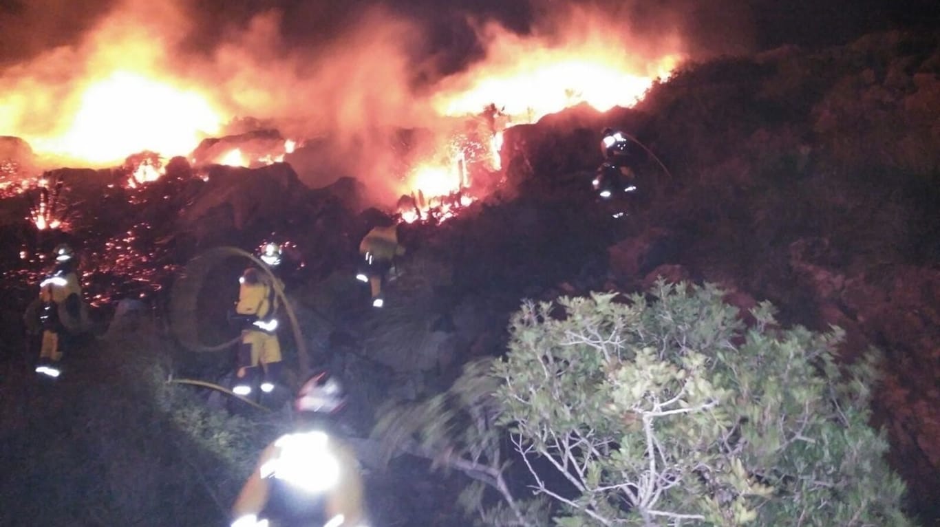 Bei dem Waldbrand auf Mallorca kamen keine Menschen und Häuser zu Schaden.