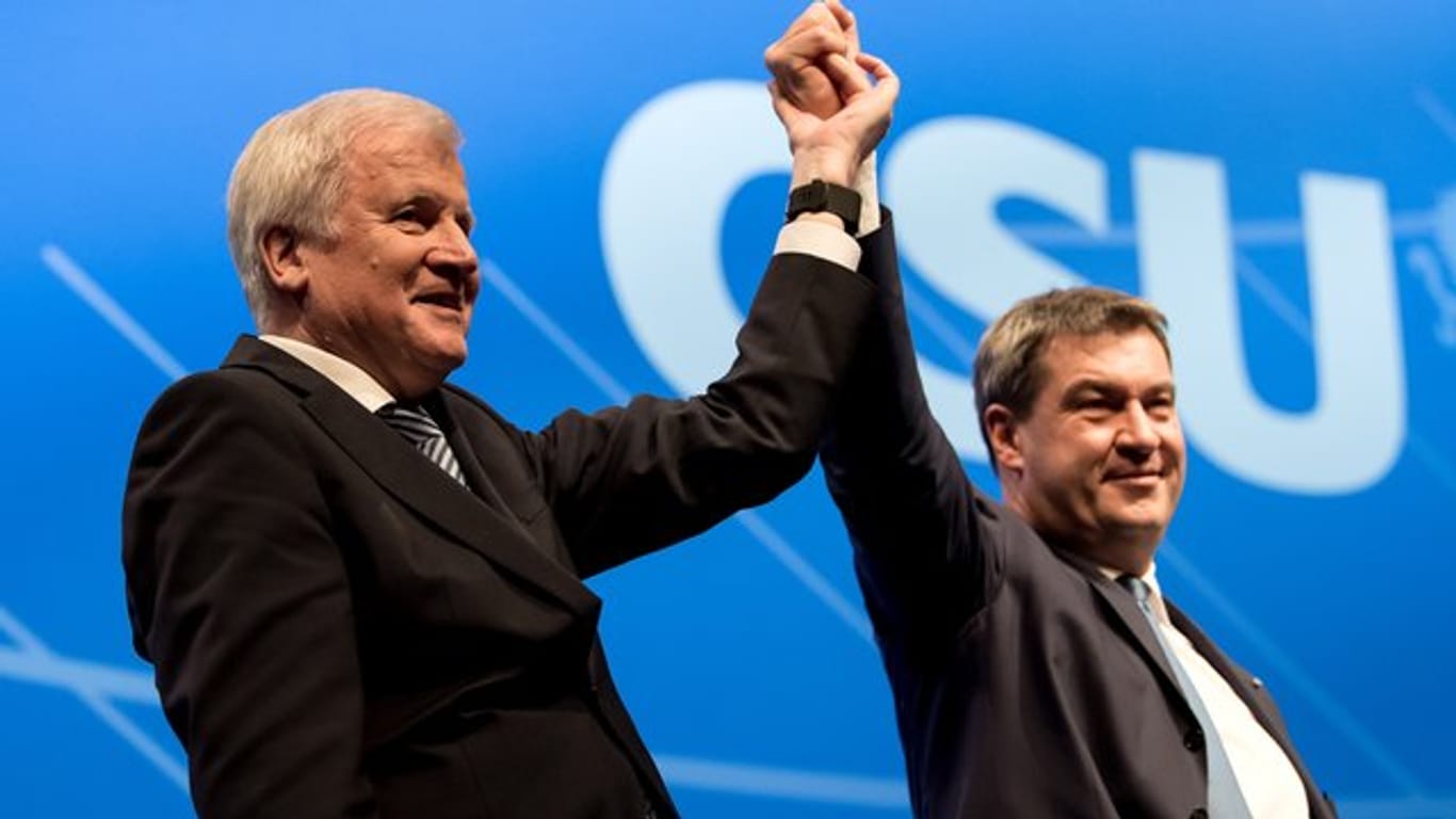 "Die Federführung liegt natürlich bei Horst Seehofer und ich bin Teil unseres CSU-Teams", sagt Söder.