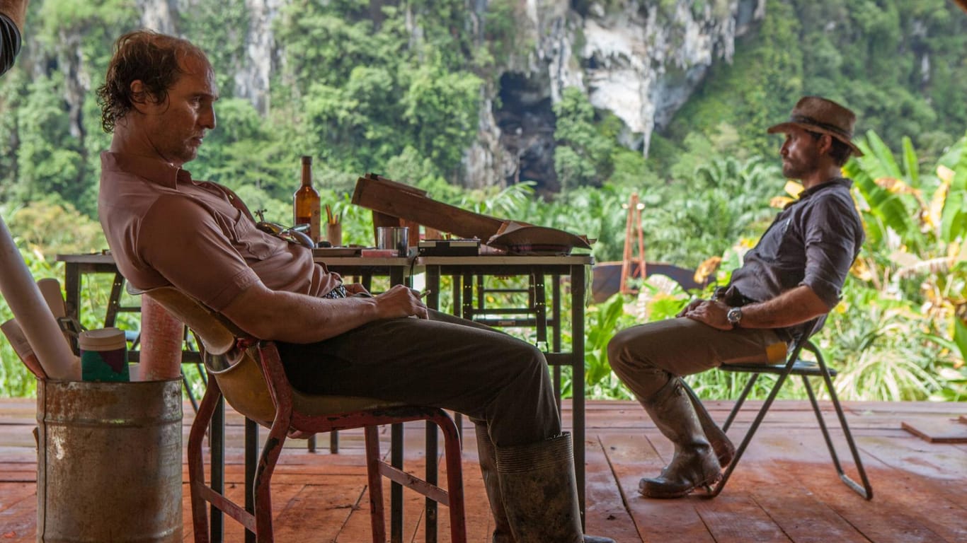 Kenny (Matthew McConaughey) und sein Kumpel Michael (Édgar Ramírez) setzen in "Gold" alles auf eine Karte.