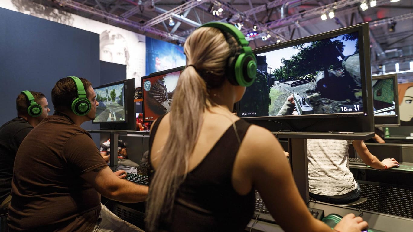 Impression von der weltgrößten Computerspielmesse Gamescom 2017.