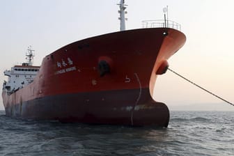 Frachter "Lighthouse Winmore": Südkorea beschlagnahmte das Schiff aus Hongkong, weil es Ölprodukte an Nordkorea geschmuggelt haben soll.