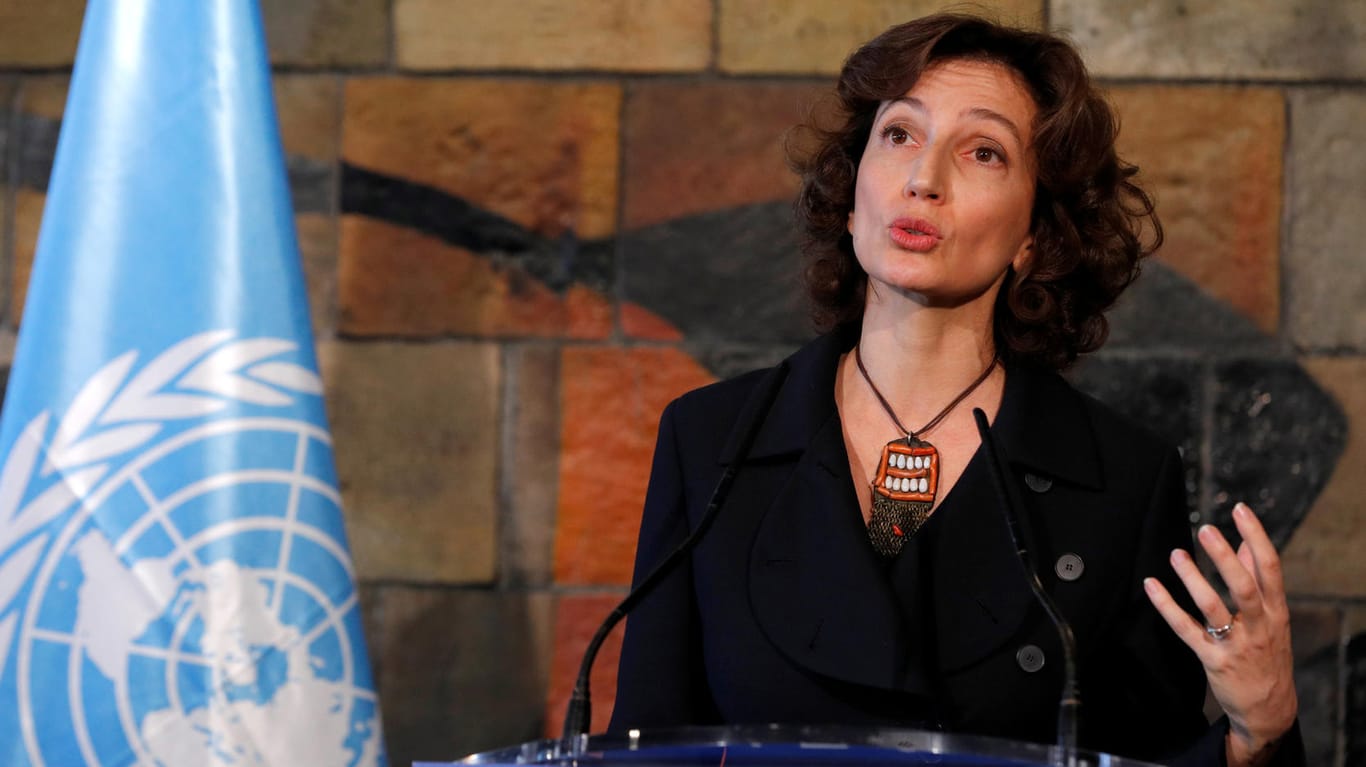 Unesco-Generaldirektorin Audrey Azoulay: Israel hat seinen vollen Platz in der UN-Organisation.