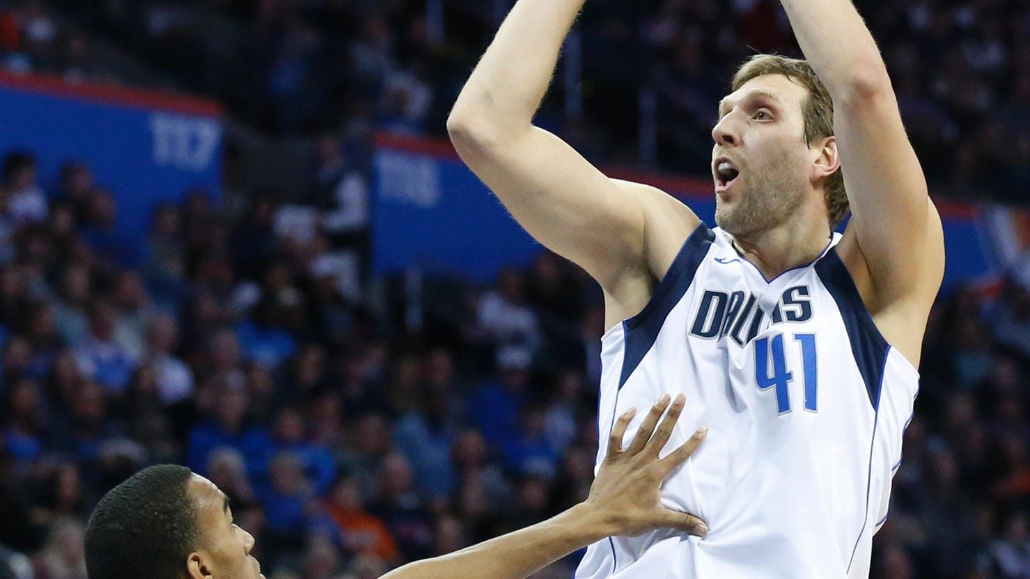 Darf wieder von den Playoffs träumen: NBA-Superstar Dirk Nowitzki.