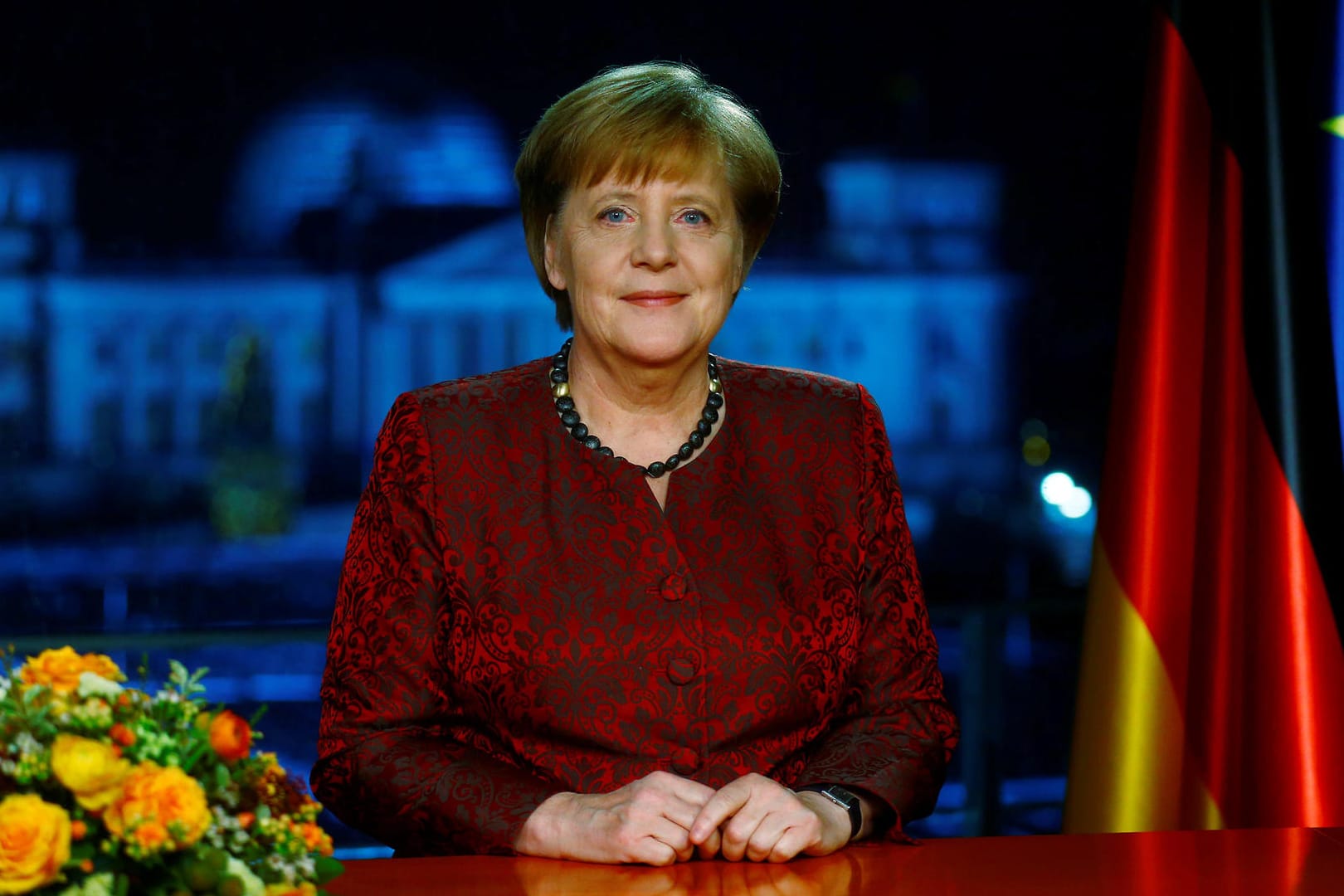 Angela Merkel: Die Bundeskanzlerin hält ihre 13. Neujahrsansprache und spricht über die Herausforderungen des Jahres 2018. Es dürfte ein schwieriges Jahr für sie werden.