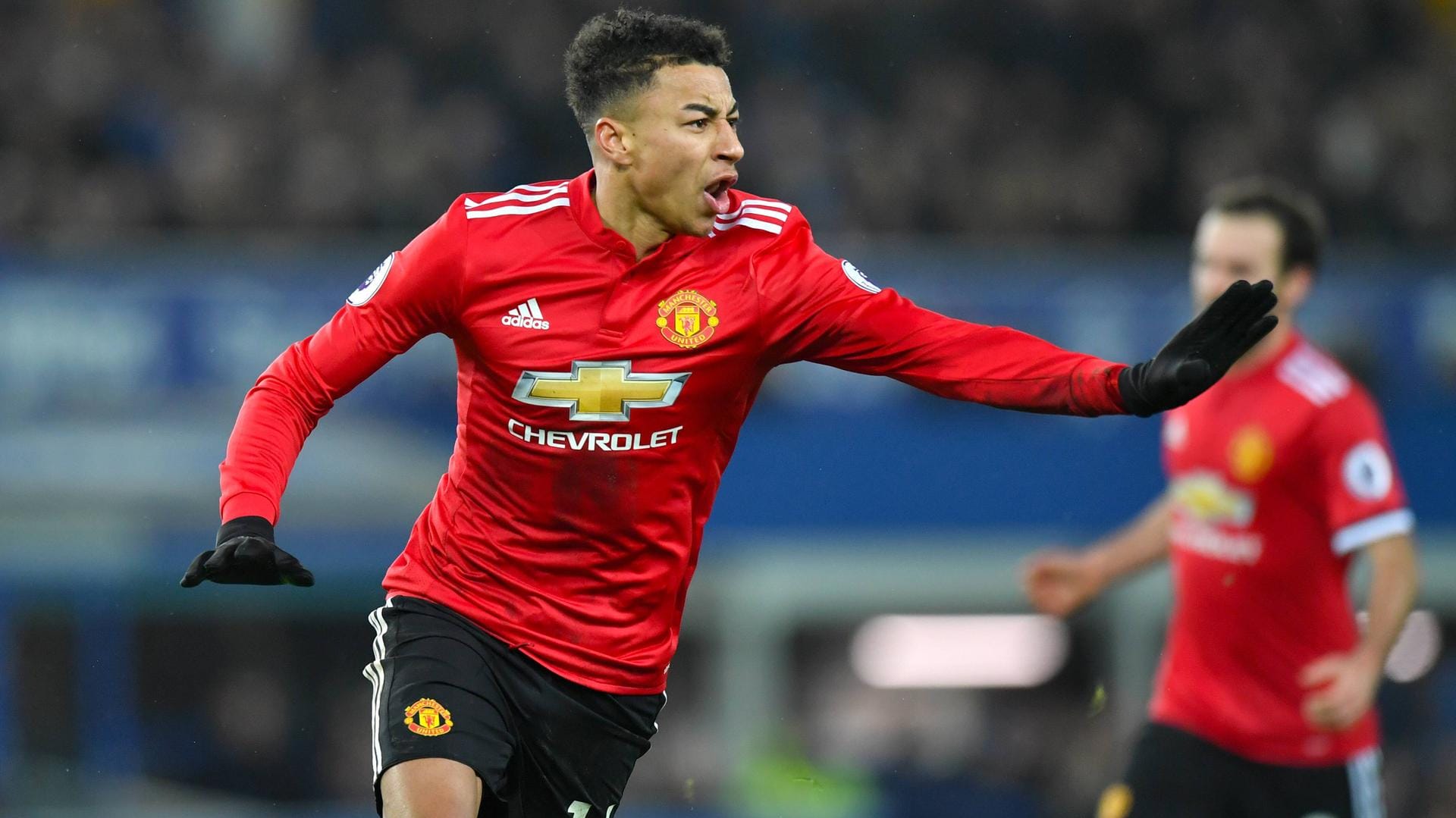 Jesse Lingard: Er erzielte das 2:0 für Manchester United gegen Everton.