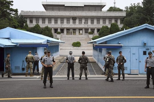 Grenzort Panmunjom: Hier wollen süd- und nordkoreanische Politiker nach langer Pause wieder miteinander reden.