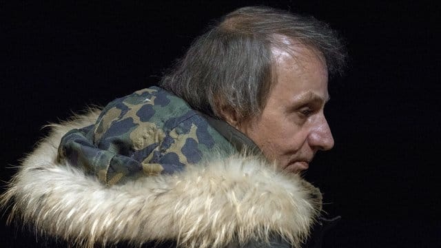 Der französische Autor Michel Houellebecq 2017 zu Gast in Frankfurt.