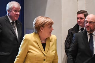 Horst Seehofer, Angela Merkel und Martin Schulz: Noch nie hat es in der Geschichte der Bundesrepublik so lange bis zu einer Regierungsbildung gedauert.
