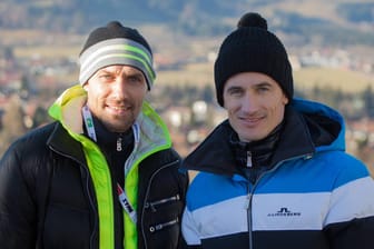 Arbeiteten bei der Vierschanzentournee 2016/17 als TV-Experten: Sven Hannawald (l.) und Martin Schmitt.