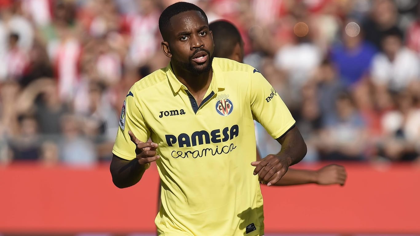 Cédric Bakambu beim Torjubel: Der Kongolese spielte seit 2015 für Villarreal.
