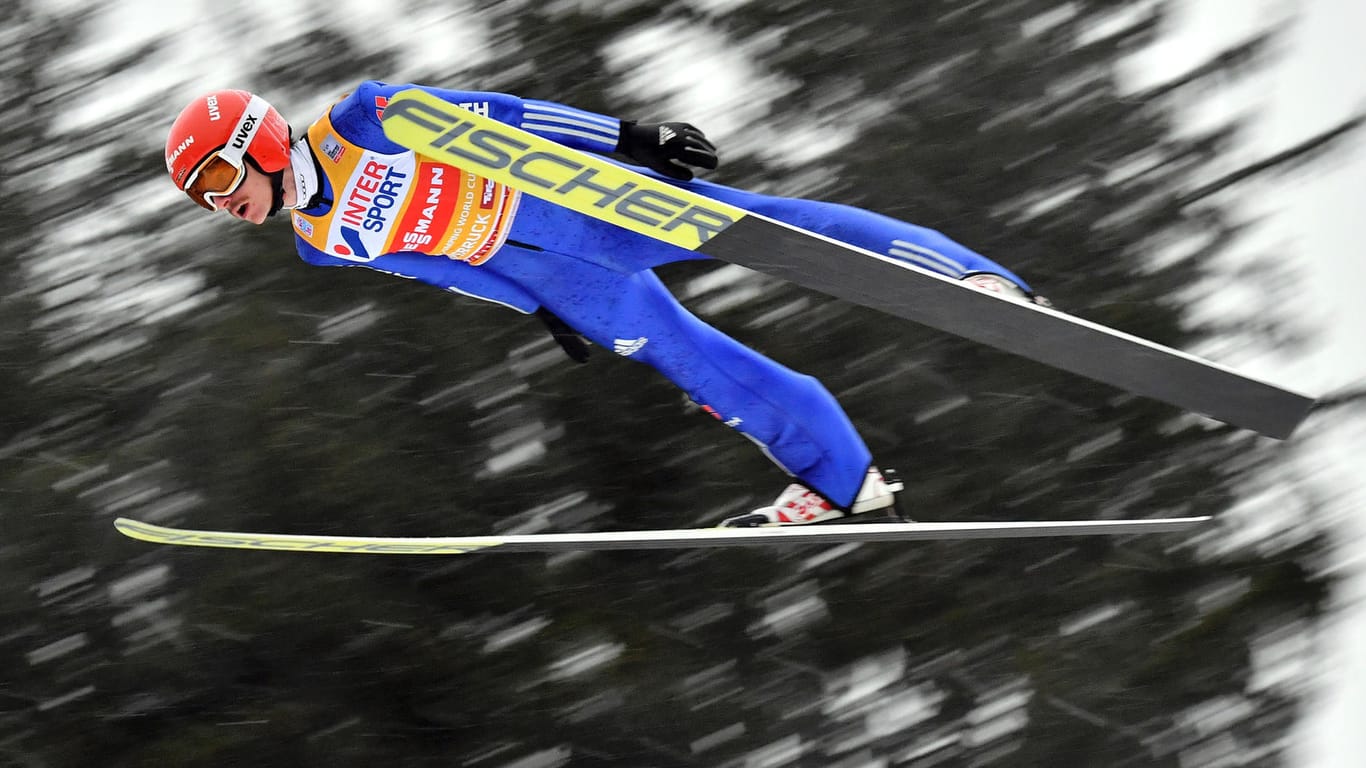 Richard Freitag: Der deutsche Skispringer hat noch gute Chancen auf den Gesamtsieg bei der Vierschanzentournee.