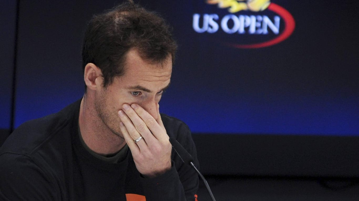 Anhaltende Hüftprobleme: Andy Murray musste schon auf die US Open im letzten Jahr verzichten.