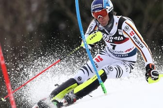 Fritz Dopfer: Der deutsche Skifahrer schied im 2. Durchgang in Zagreb aus.