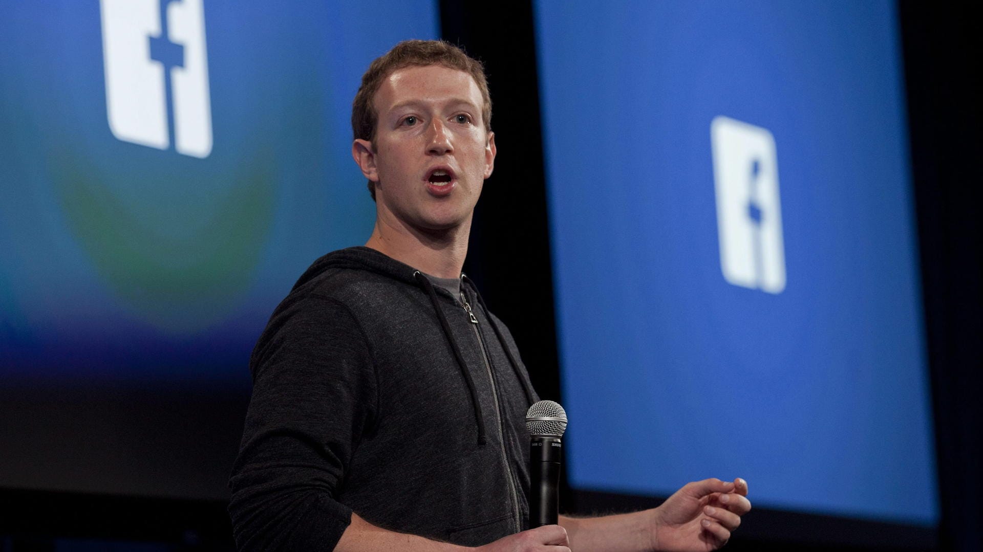 FB-Chef Mark Zuckerberg: Er will "Facebook reparieren".