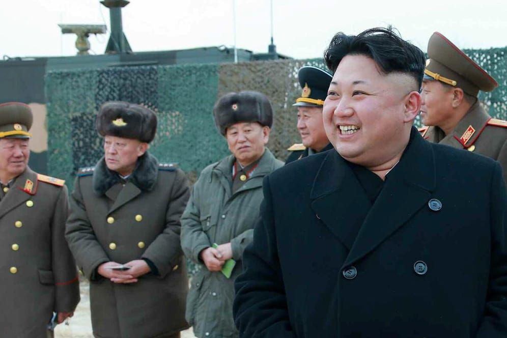 Junger Diktator: Kim Jong Un 2016 bei einer Militärübung in Nordkorea.