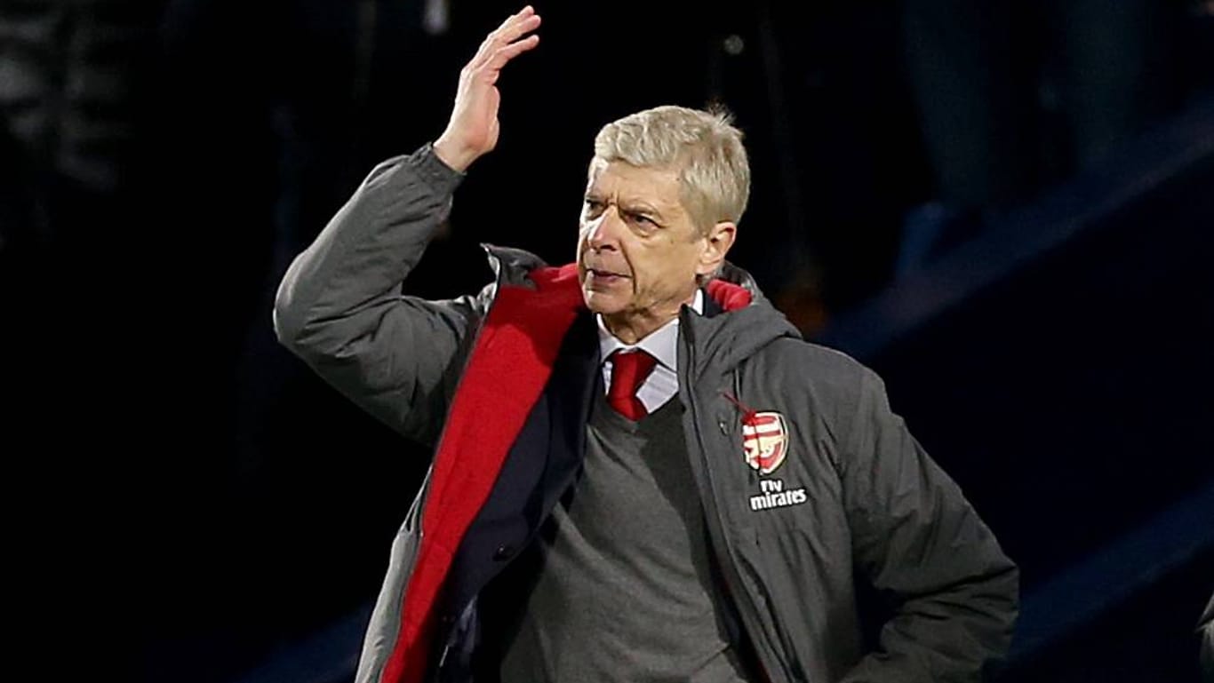 Arsenal-Trainer Arsene Wenger: Der Franzose kritisierte die Premier-League-Schiedsrichter scharf.