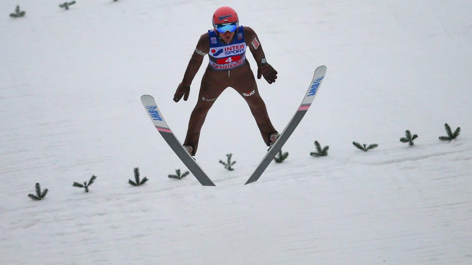 Dawid Kubacki: Der Pole sprang in der Quali von Bischofshofen auf Platz eins.