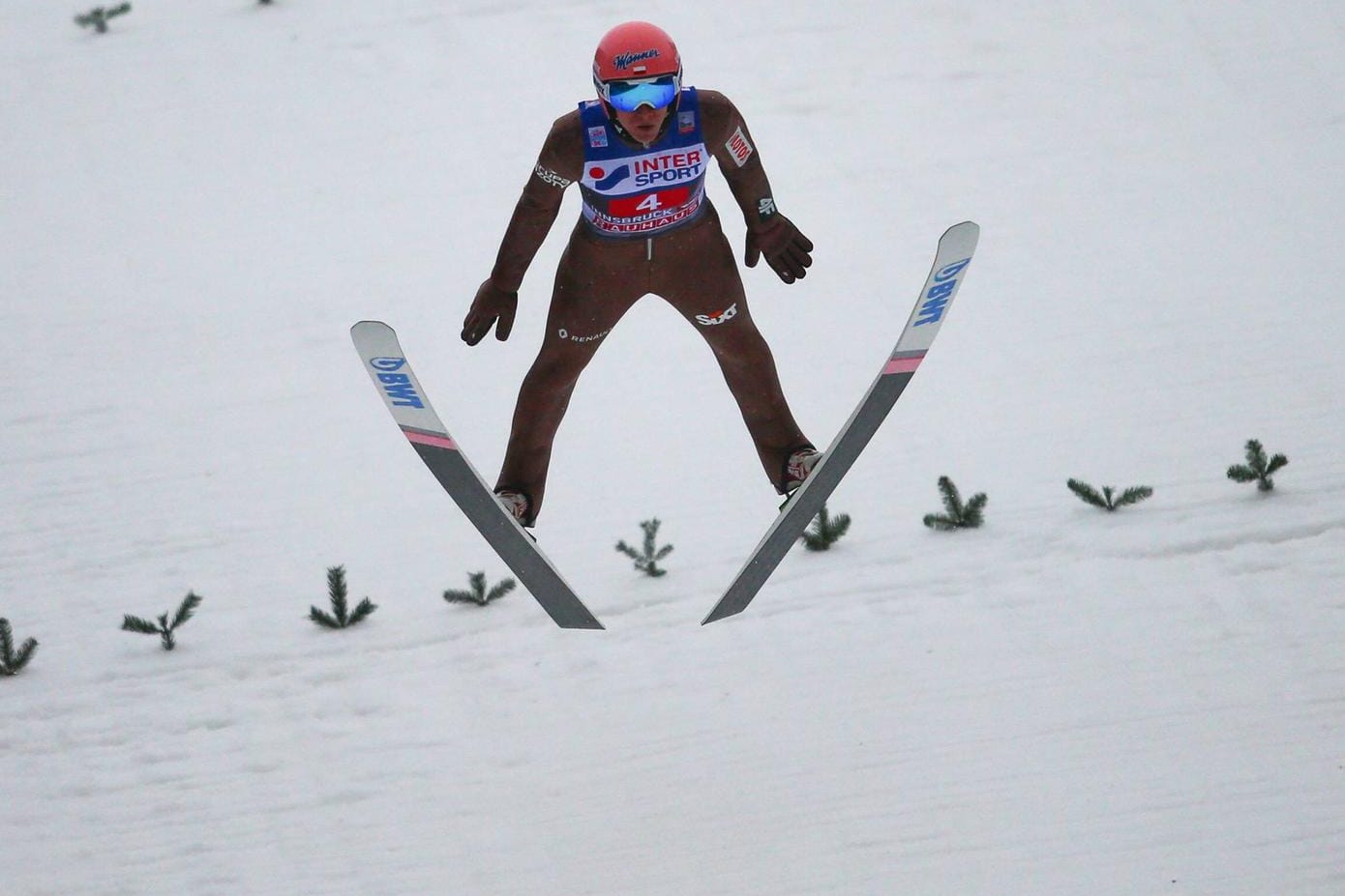 Dawid Kubacki: Der Pole sprang in der Quali von Bischofshofen auf Platz eins.