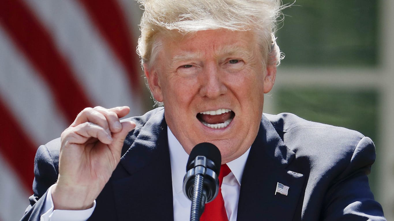 Donald Trump: Das Enthüllungsbuch "Fire and Fury" ist voller Vorwürfe gegen den US-Präsidenten.
