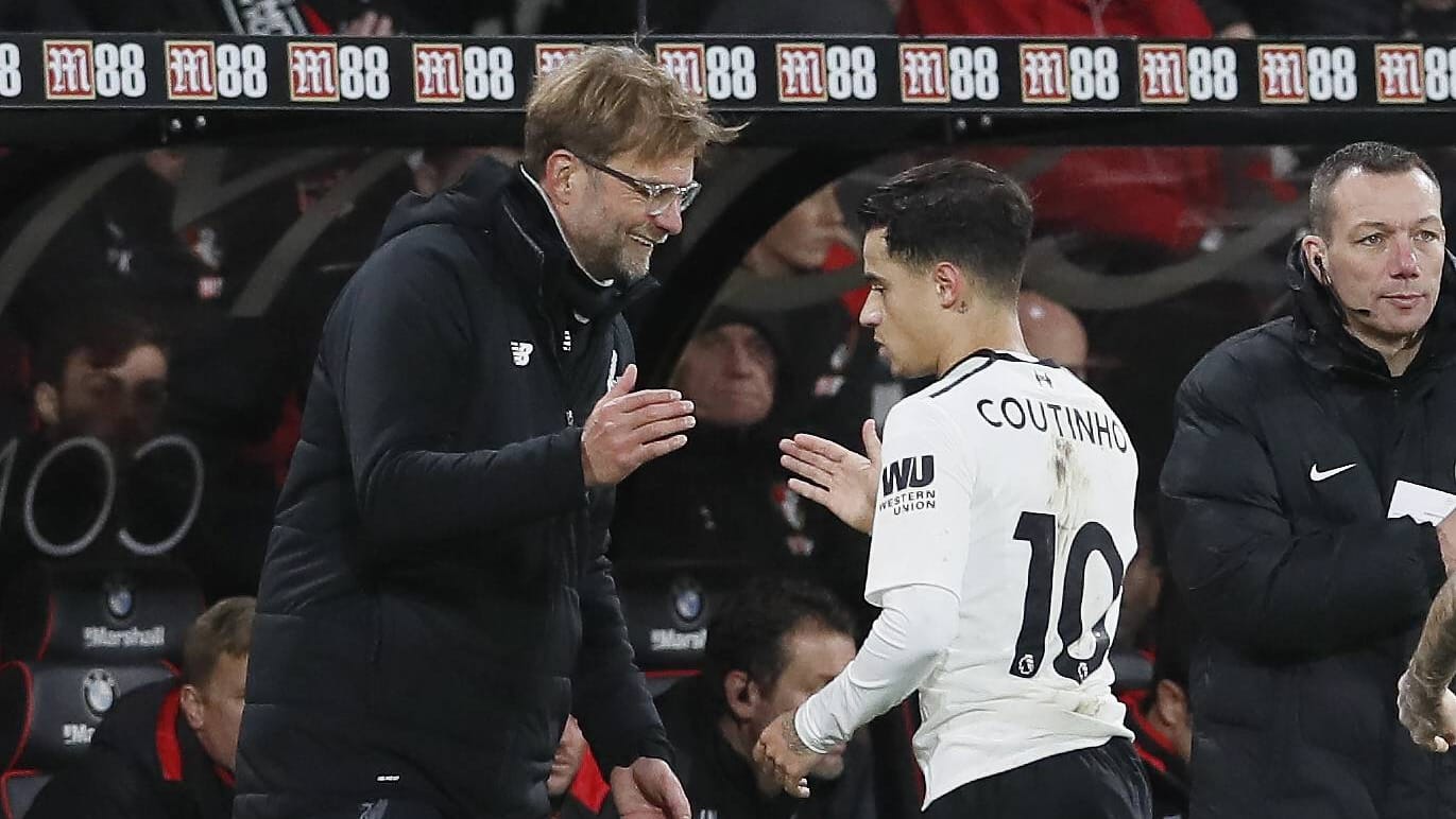 Jürgen Klopp verliert einen seiner Leistungsträger: Philippe Coutinho.