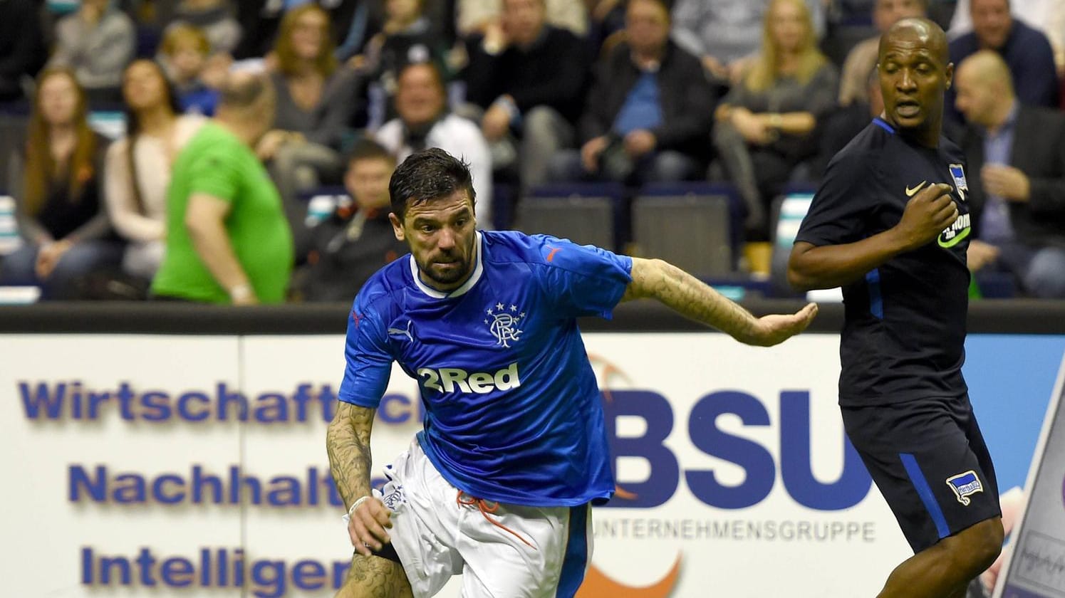 Spielte für die Glasgow Rangers AOK-Traditionsmasters in Berlin: Nacho Novo.