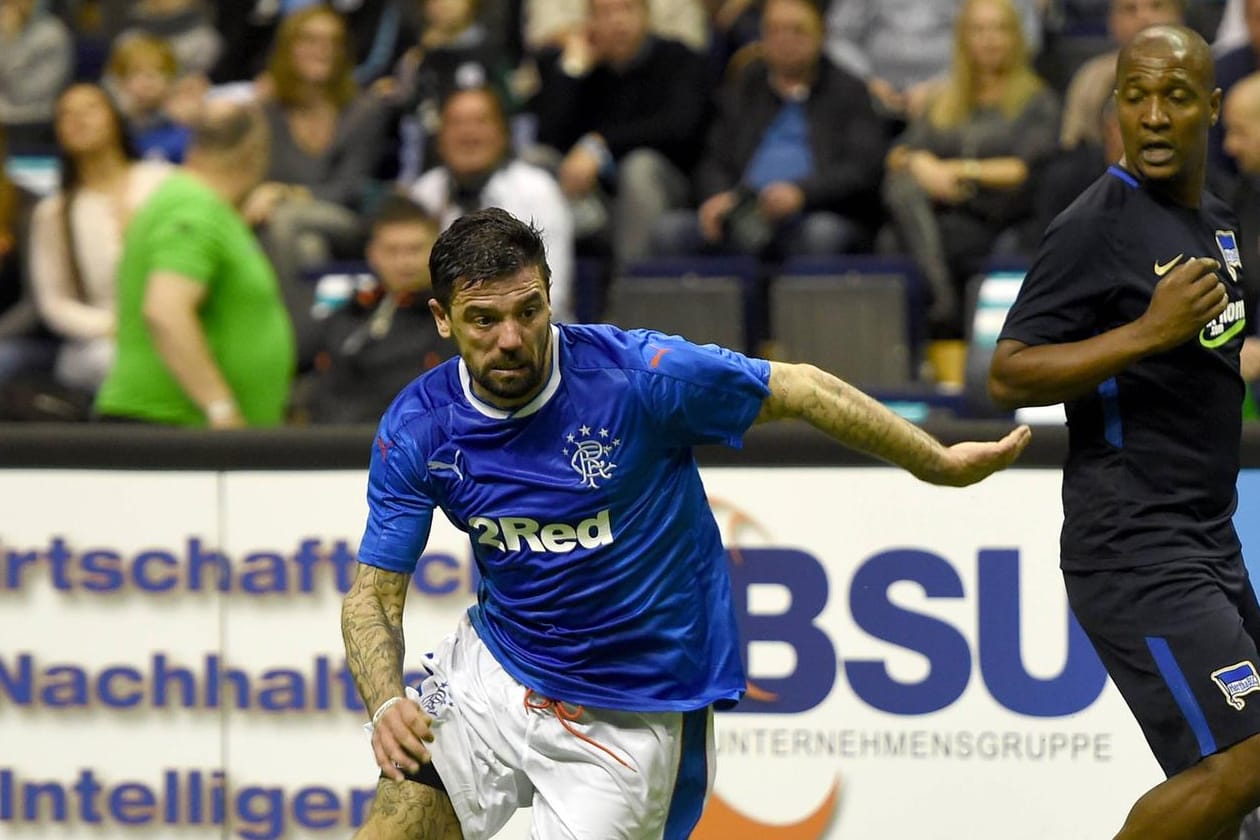 Spielte für die Glasgow Rangers AOK-Traditionsmasters in Berlin: Nacho Novo.