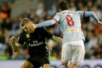 Kam bei Celta Vigo nicht über ein Unentschieden hinaus: Real-Star Toni Kroos.