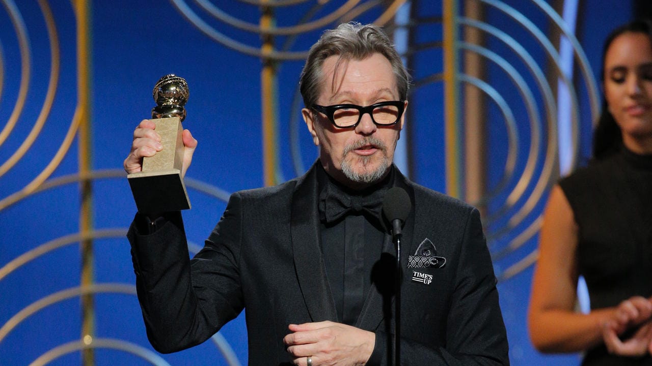 Gary Oldman bekommt mit 59 Jahren seinen ersten Golden Globe.