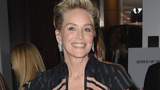 Sharon Stone: Die Schauspielerin war der Hingucker des Abends.