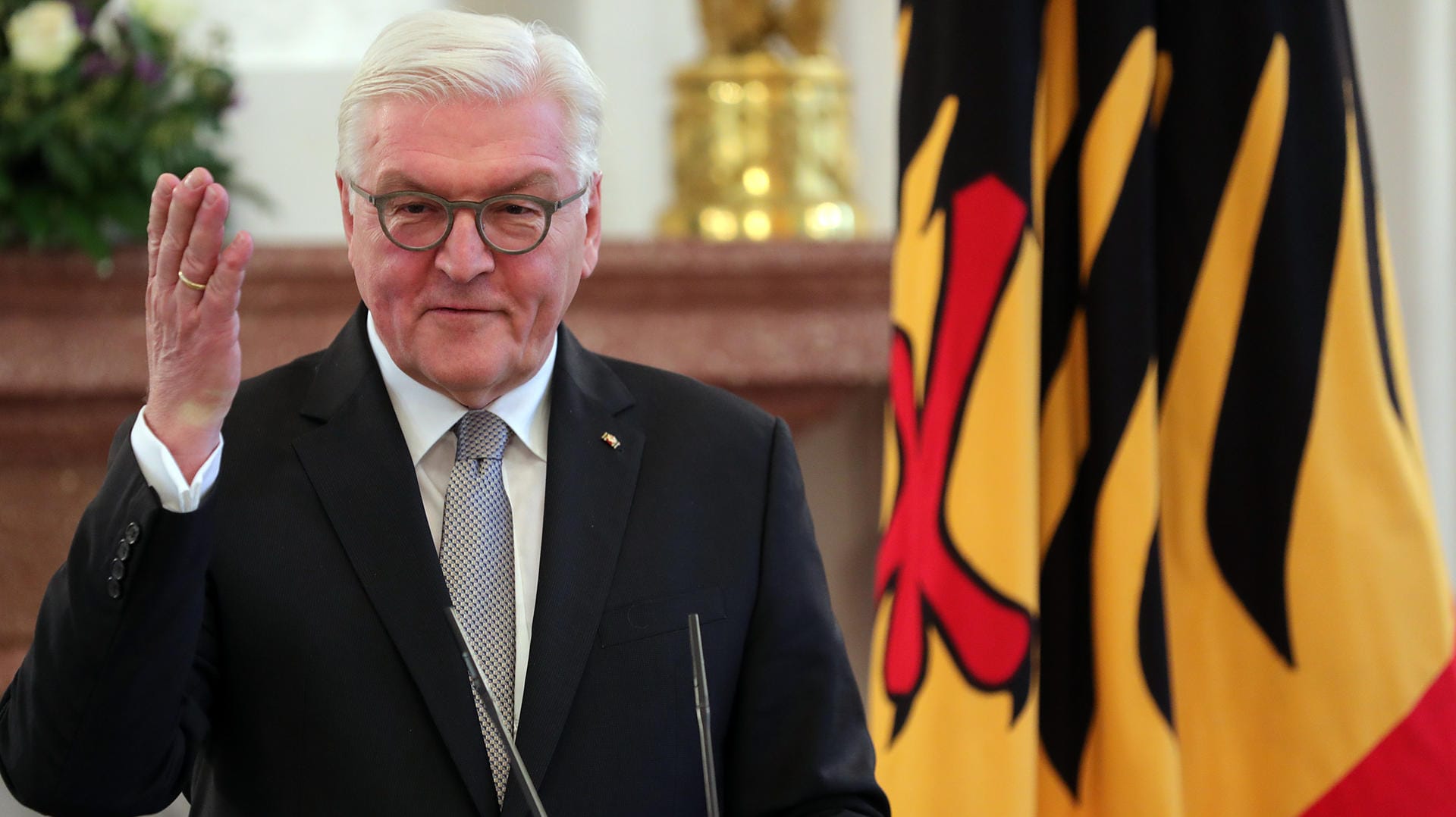 79 Prozent der Befragten gaben an ihr Vertrauen in Bundespräsident Frank-Walter Steinmeier zu setzen.