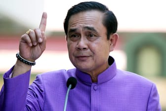 Prayuth Chan-ocha hat sich bei einer Pressekonferenz zum Gespött gemacht.