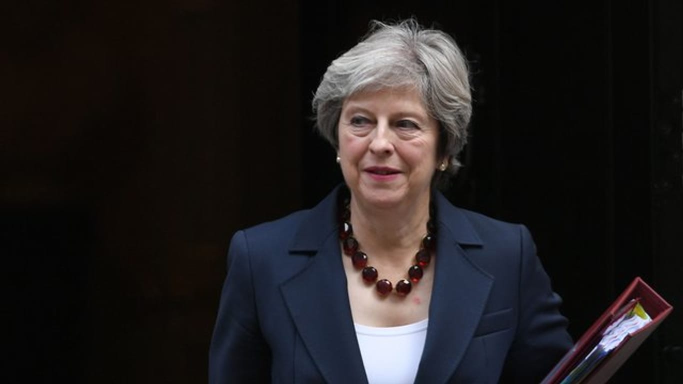 Die britische Premierministerin Theresa May, hier Ende Oktober, hat ihr Kabinett umgebildet.
