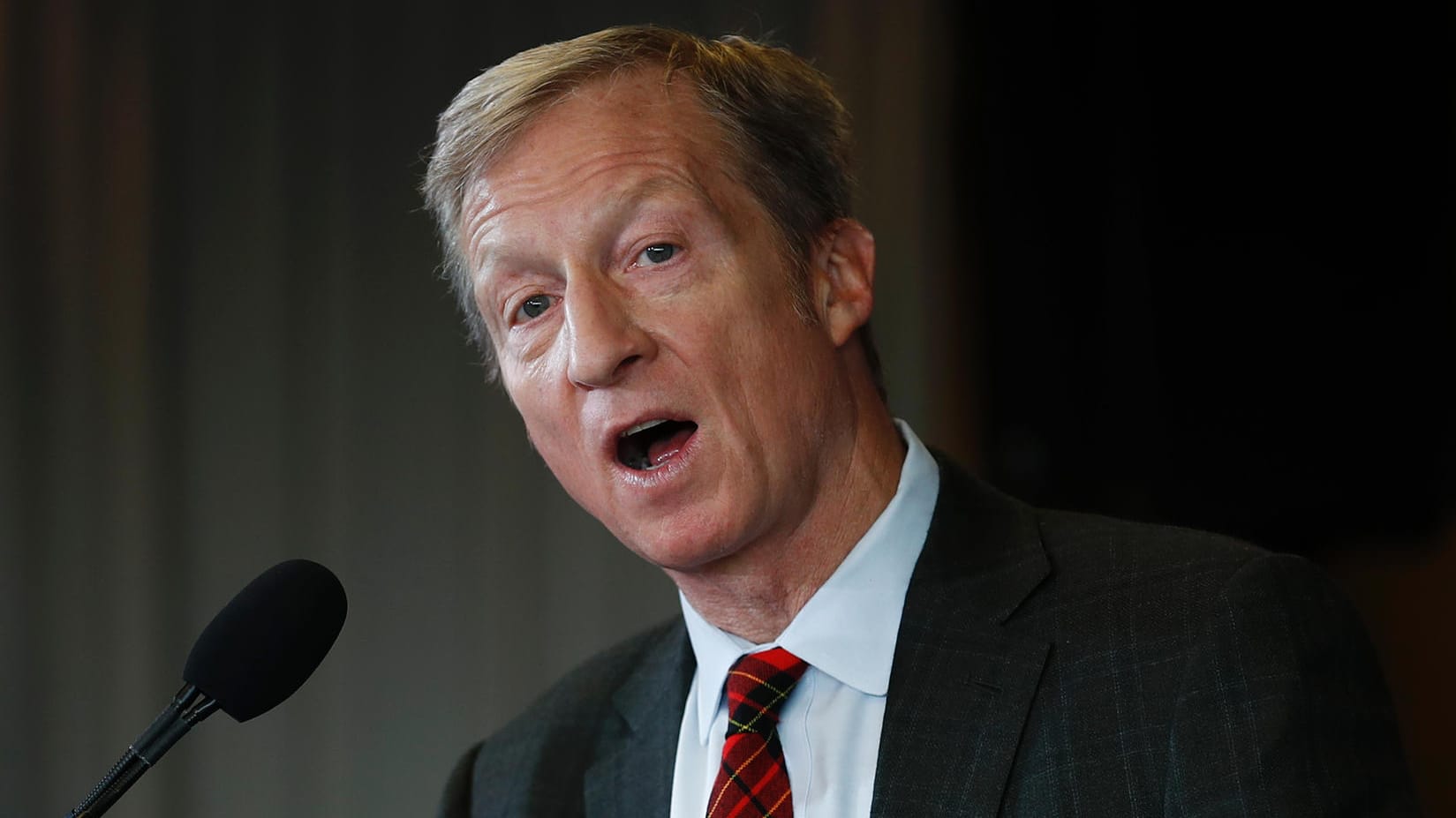 Der US-Milliardär Tom Steyer kämpft für ein Amerika ohne Präsident Donald Trump.