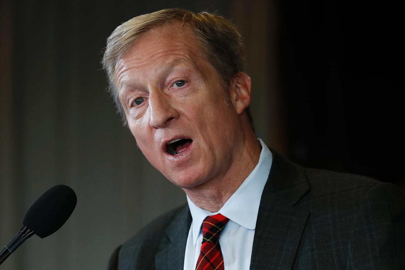 Der US-Milliardär Tom Steyer kämpft für ein Amerika ohne Präsident Donald Trump.