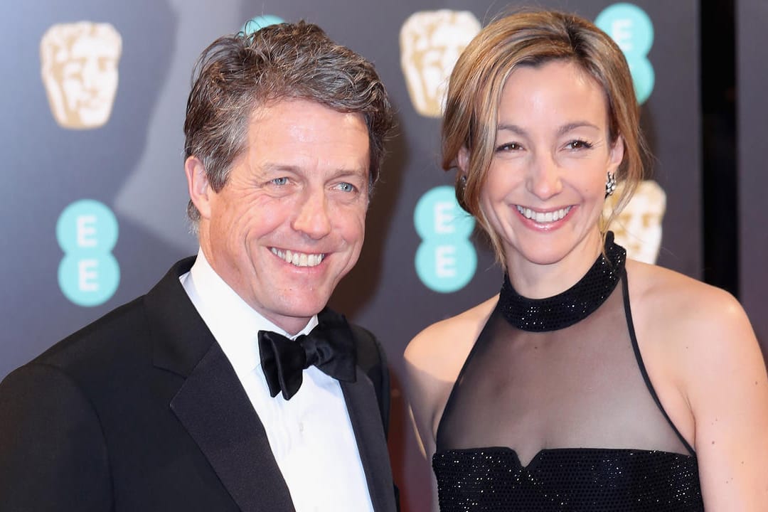 Hugh Grant und Anna Eberstein: Das Paar erwartet sein drittes gemeinsames Kind.