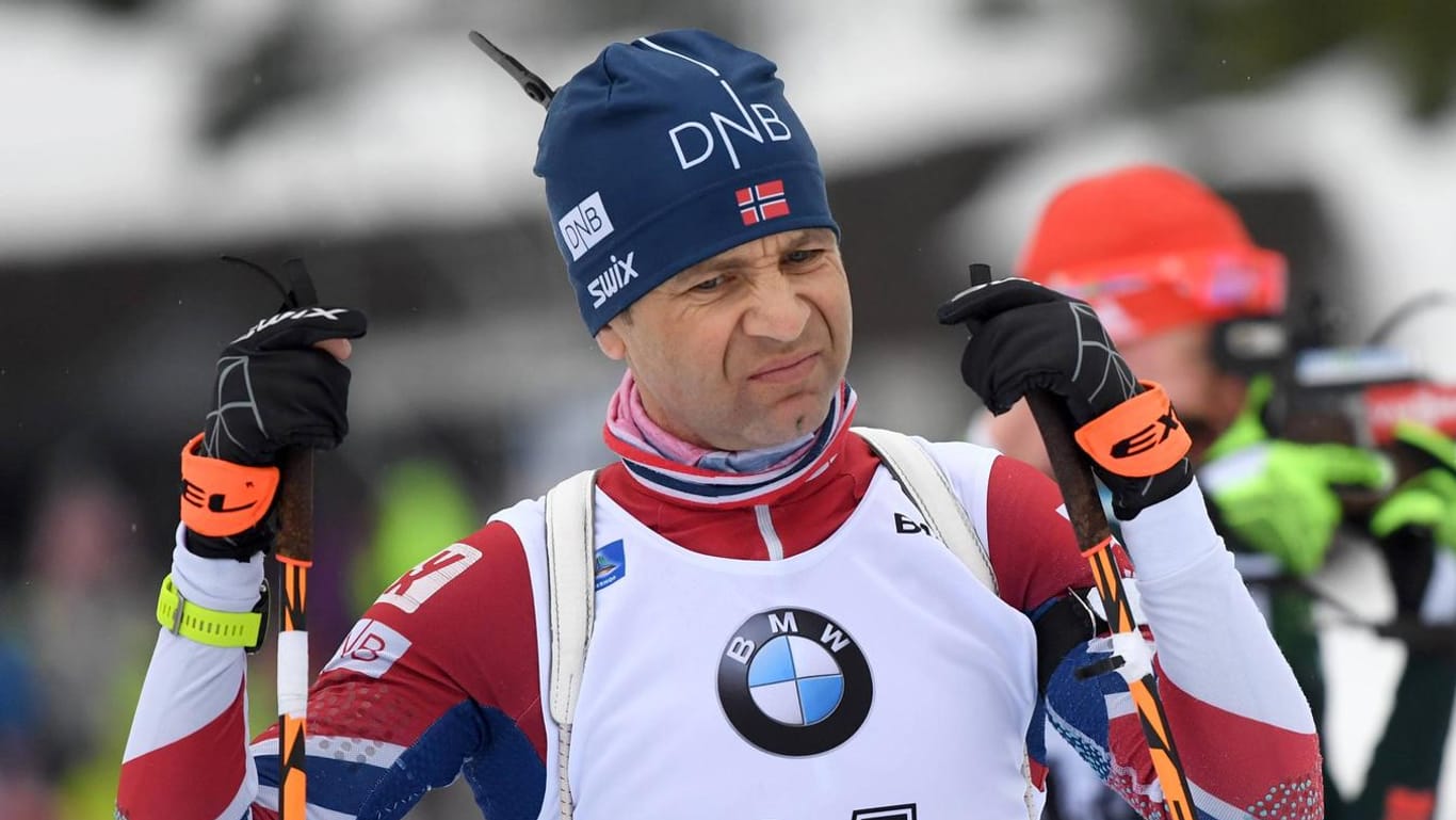 Wenig begeistert: Ole Einar Björndalen kommt in der laufenden Saison nicht in Fahrt.