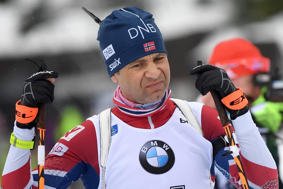 Wenig begeistert: Ole Einar Björndalen kommt in der laufenden Saison nicht in Fahrt.