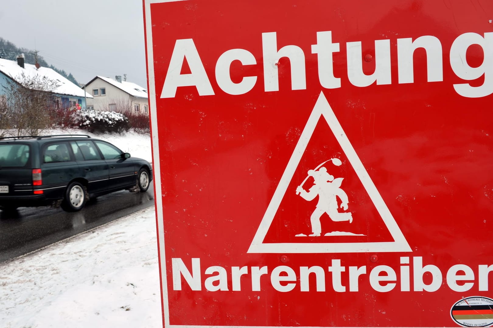 Warnschild