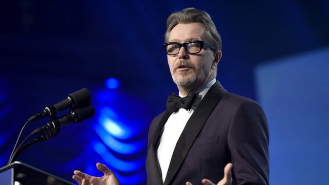 Gary Oldman hat als Winston Churchill gerade einen Golden Globe gewonnen.