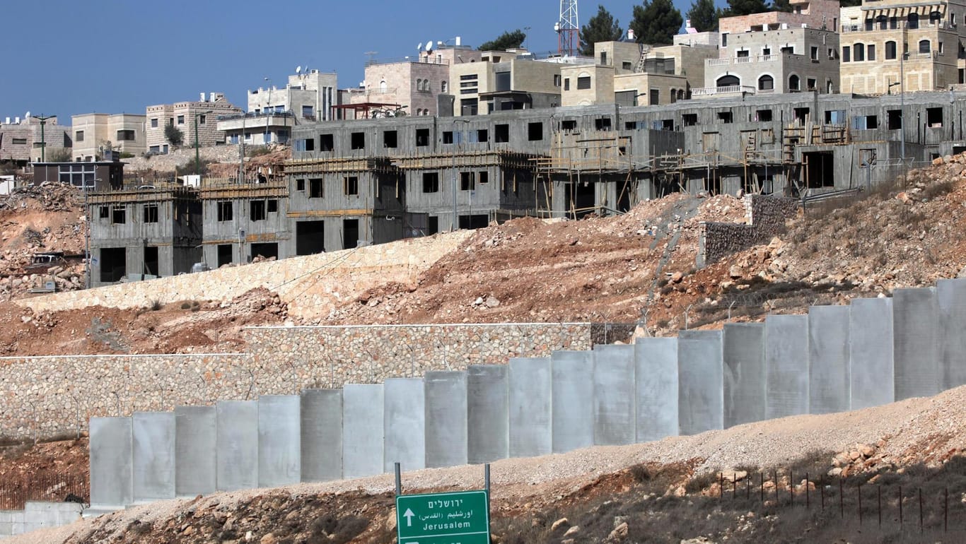 Blick auf die israelische Siedlung Har Gillo im Westjordanland: Aus Sicht der EU ist der israelische Siedlungsbau ein Hindernis im Friedensprozess mit den Palästinensern.