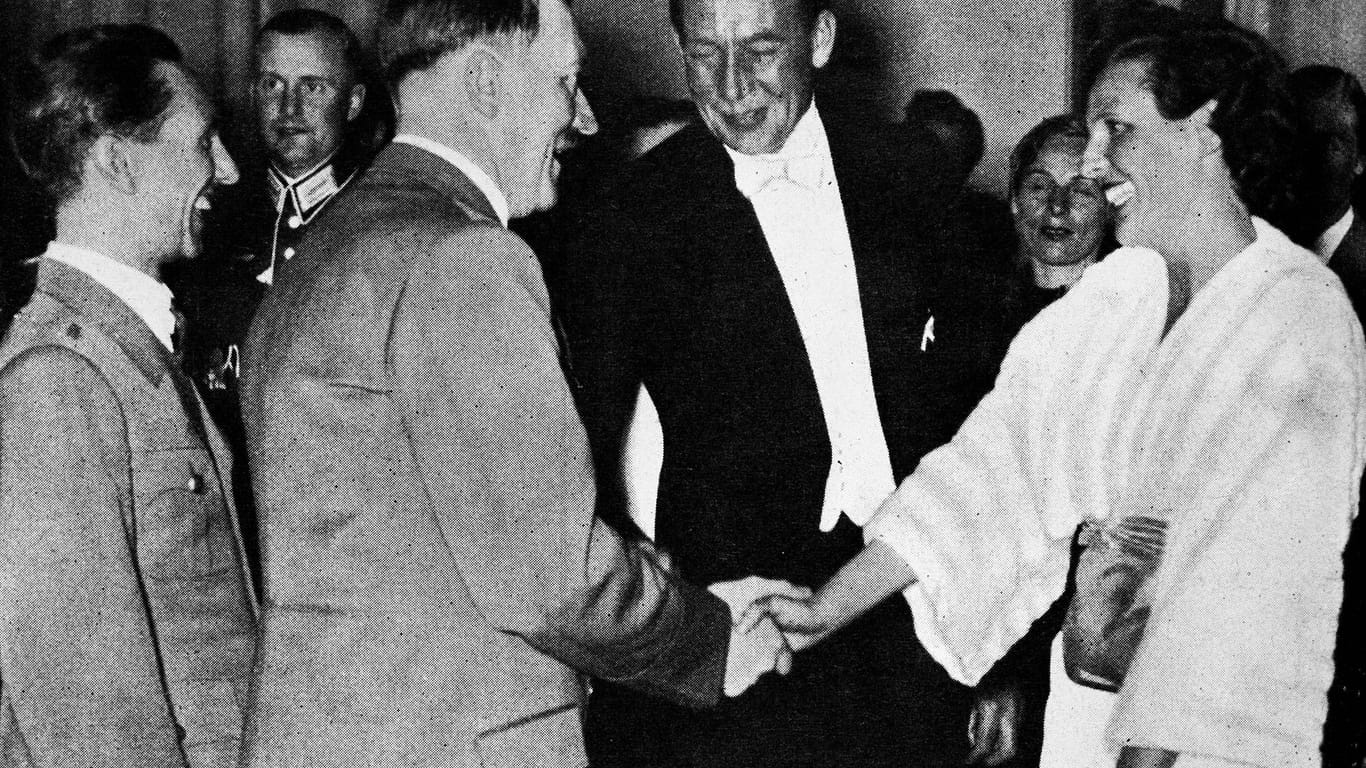Leni Riefenstahl und Adolf Hitler