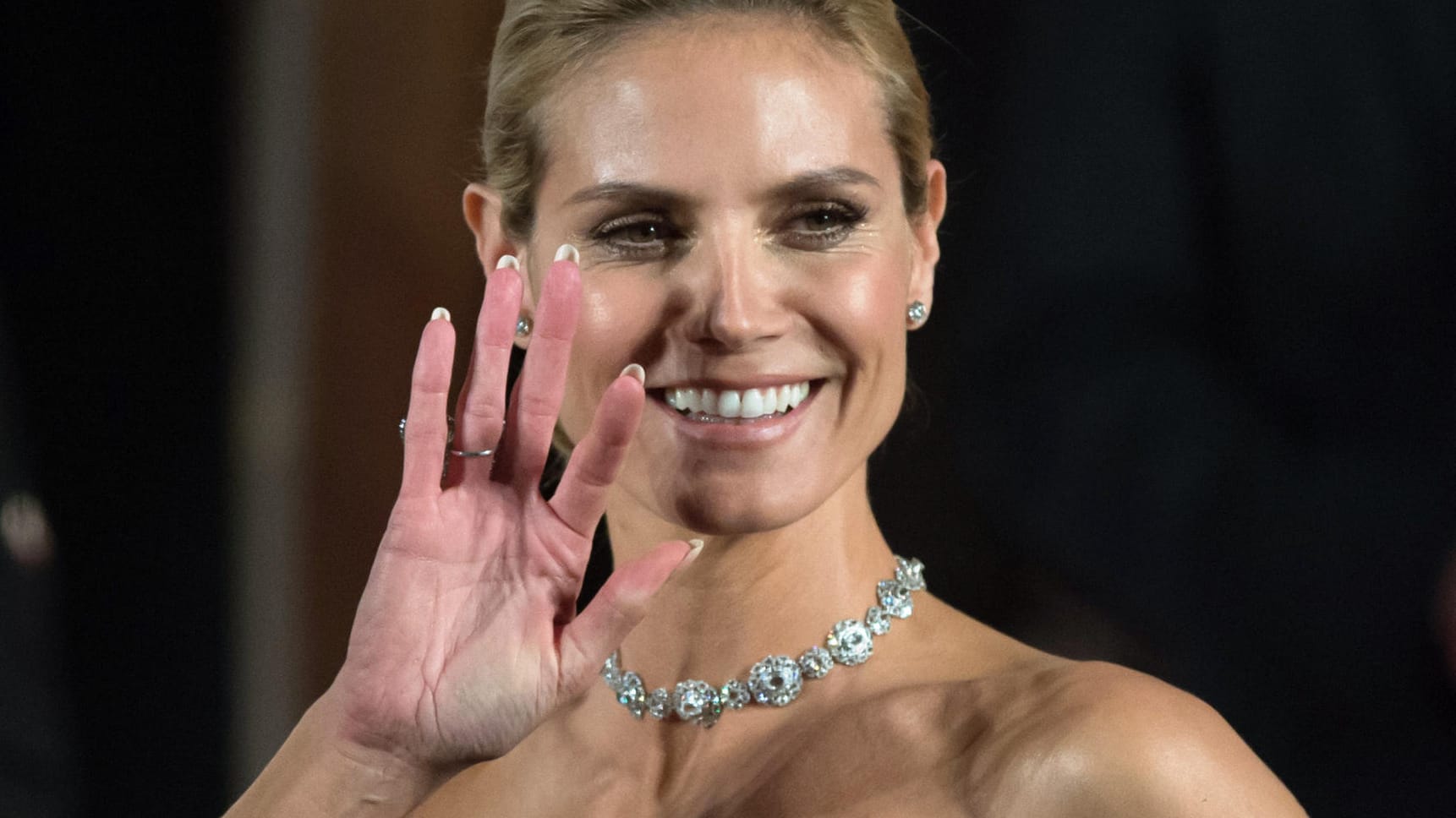 Model Heidi Klum: Für GNTM rührt sie jetzt schon die Werbetrommel.