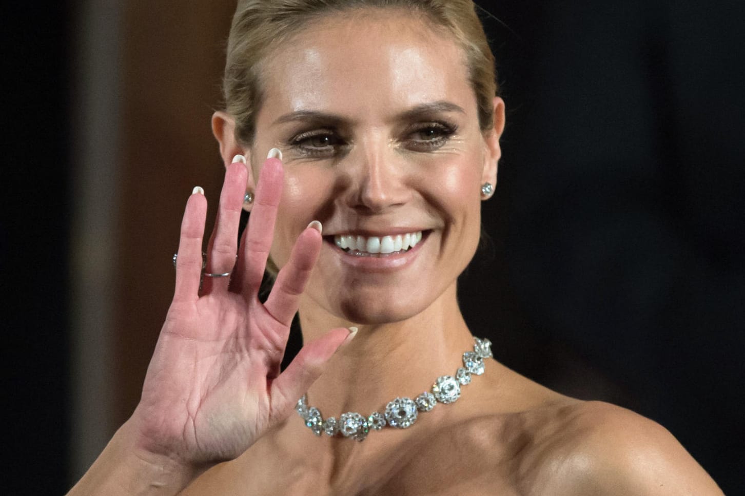 Model Heidi Klum: Für GNTM rührt sie jetzt schon die Werbetrommel.