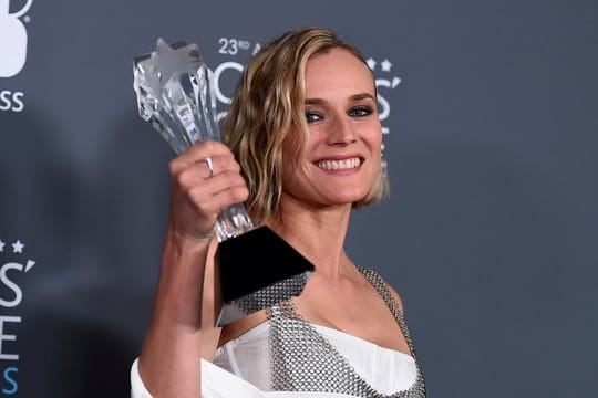 Diane Kruger nahm die Auszeichnung für den besten nicht-englischsprachigen Film entgegen.