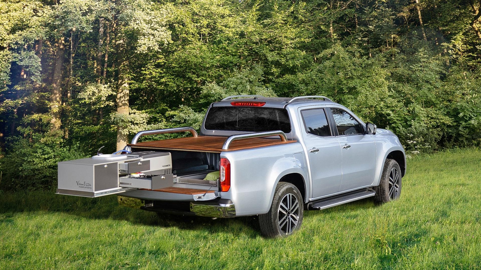 Mercedes X-Klasse: Der erste Pick-up der Firmengeschichte auf Reisemobilbasis.