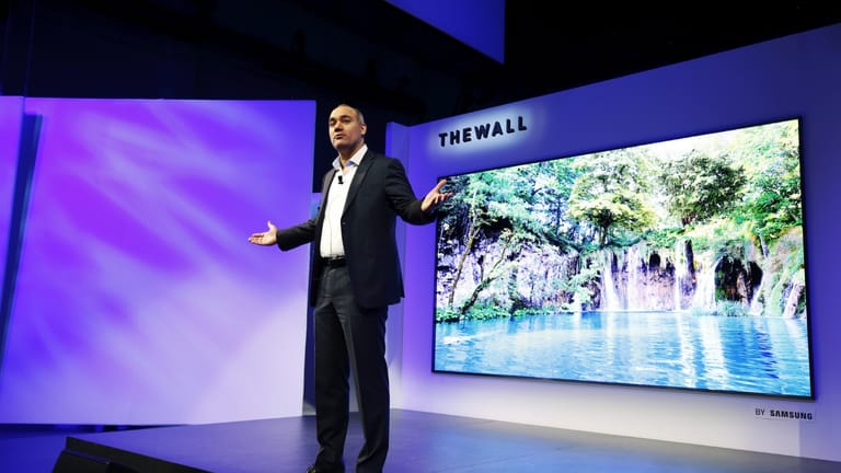 Der Riesen-Fernseher "The Wall" von Samsung