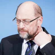 SPD-Chef Martin Schulz: Seine Partei konnte sich in den Sondierungen mit der Union bei wichtigen Themen nicht durchsetzen.